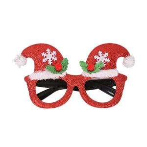 These Christmas Party Glasses by Allthingscurated are the perfect fun accessory for festive parties and gatherings during the holiday season. Their unique design and cheerful holiday style make them great props for creating memorable moments an happy Instagram posts to capture the joy of the season. Featured here is Double Hat design.