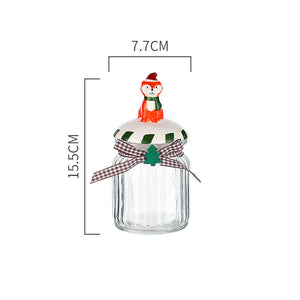 Christmas Festive Storage Jars by Allthingscurated are the perfect jars to keep all your festive treats fresh and delicious. The jars are airtight and each jar is topped with a ceramic lid decorated with a Santa Claus, Christmas Tree, Penguin, Gnome or Fox. Comes in 2 sizes with capacity of 300ml or 10 ounce and 1000ml or 34 ounce. Featured here is a small Fox jar.