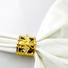 Load image into Gallery viewer, Bee Mine Napkin Rings (set of 4)
