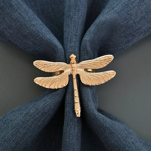 Dragonfly Napkin Rings (set of 6)