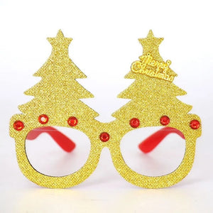 These Christmas Party Glasses by Allthingscurated are the perfect fun accessory for festive parties and gatherings during the holiday season. Their unique design and cheerful holiday style make them great props for creating memorable moments an happy Instagram posts to capture the joy of the season. Featured here is Gold Tree design.