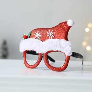 These Christmas Party Glasses by Allthingscurated are the perfect fun accessory for festive parties and gatherings during the holiday season. Their unique design and cheerful holiday style make them great props for creating memorable moments an happy Instagram posts to capture the joy of the season. Featured here is Hat design.