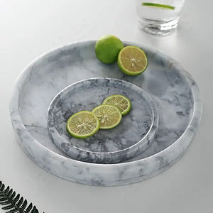 Marble Round Trays