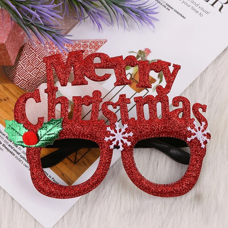 These Christmas Party Glasses by Allthingscurated are the perfect fun accessory for festive parties and gatherings during the holiday season. Their unique design and cheerful holiday style make them great props for creating memorable moments an happy Instagram posts to capture the joy of the season. Featured here is Merry Red Design.