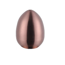 Load image into Gallery viewer, Metallic Egg Shape Salt Pepper Shaker
