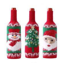 Load image into Gallery viewer, Christmas Sweater Wine Bottle Sleeves
