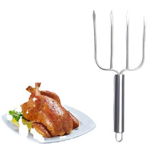 Load image into Gallery viewer, This set of 2 Turkey Lifters by Allthingscurated are crafted from stainless steel that is ergonomic in design that ensure effortless lifting and steady handling with a comfortable rounded handle. Measuring 25cm or 9.8 inches in length and 10cm or 4 inches in width.
