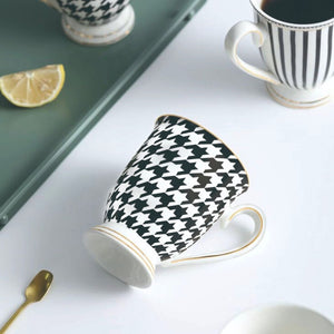 Simply Black and White Deco Mugs
