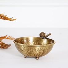 Load image into Gallery viewer, Brass Butterfly Bowl
