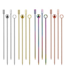 Load image into Gallery viewer, Stainless Steel Cocktail Picks (set of 16)
