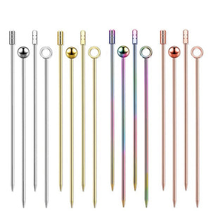 Stainless Steel Cocktail Picks (set of 16)