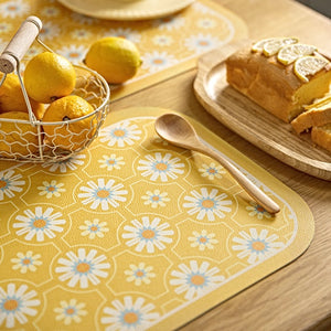 Daisy Floral Print Placemat (set of 2)