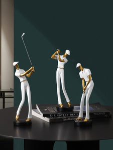 Golfer Figurines