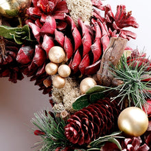Load image into Gallery viewer, Noel Christmas Wreath
