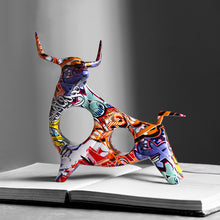 Load image into Gallery viewer, Indian Summer Bull Sculptures
