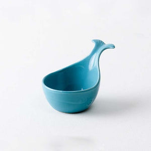 Allthingscurated Blue Whale bowl in medium size with capacity of 180ml or 6 ounce.