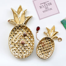 Load image into Gallery viewer, Golden Pineapple Trinket Tray
