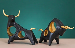 Royce Bull Sculptures