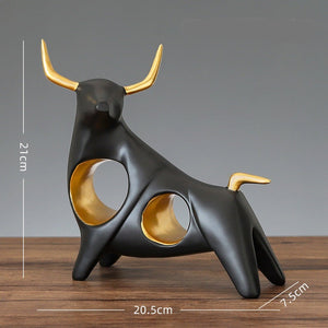 Royce Bull Sculptures