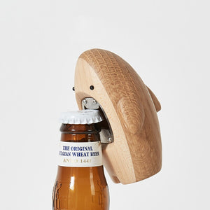 Wooden Shark Bottle Opener