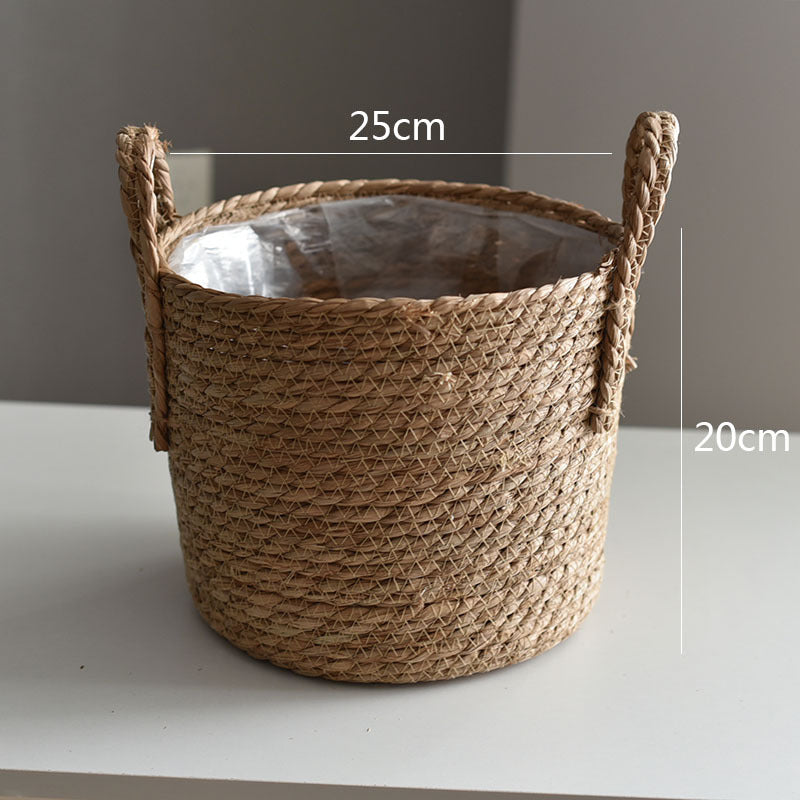 Logan Woven Basket with Handles
