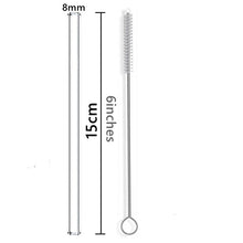 Load image into Gallery viewer, 15cm Short Glass Straws (set of 4)
