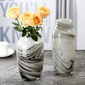 Tiaga Marble Effect Vases