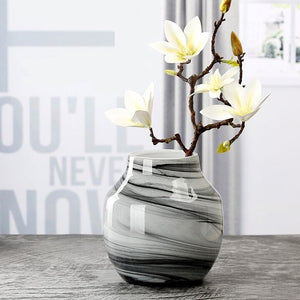 Tiaga Marble Effect Vases