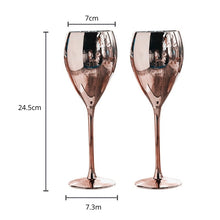 Load image into Gallery viewer, Tiffany Rose Gold Champagne Tulip (Set of 2)
