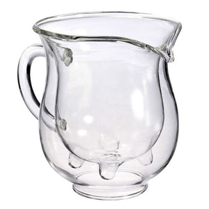 Double Wall Glass Udder Creamer