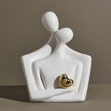 Load image into Gallery viewer, Kissing Couple Sculpture
