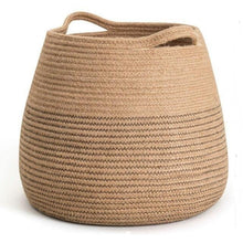 Load image into Gallery viewer, Cotton Rope Hand-woven Basket
