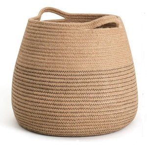 Cotton Rope Hand-woven Basket