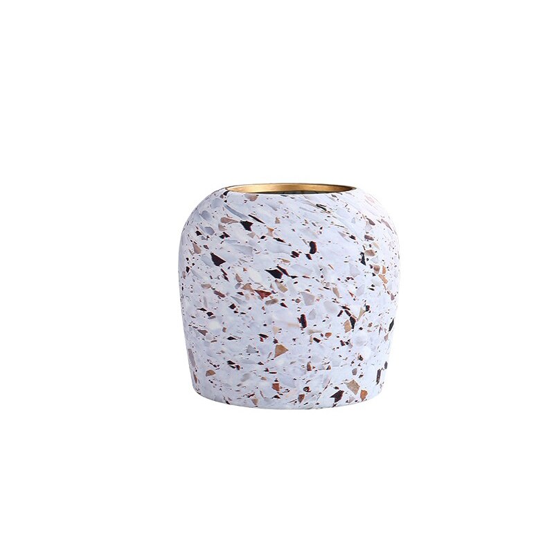 Trendy Terrazzo Design Ceramic Vase