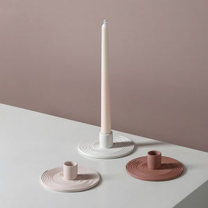 Allthingscurated Maia ceramic candleholders