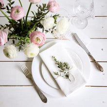 Load image into Gallery viewer, Allthingscurated Cotten Linen table napkins
