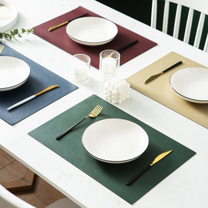 Allthingscurated non-slip PU Placemats