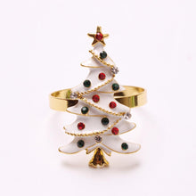 Load image into Gallery viewer, Allthingscurated Xmas Tree Design napkin ring
