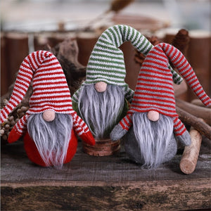 Plush Holiday Gnomes (set of 3)