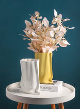 Load image into Gallery viewer, Morandi Ceramic Bag Vase
