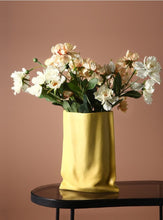 Load image into Gallery viewer, Morandi Ceramic Bag Vase
