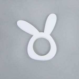 Easter Bunny Wood Napkin Ring
