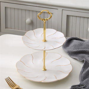 Allthingscurated Bone China Serving Stand 2 or 3 tiers